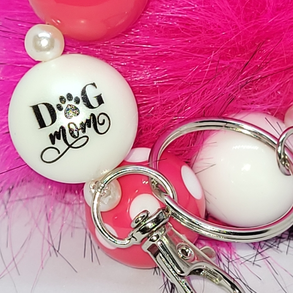 DOG MOM Wrislet Keychain!! 🐕 🐶 🦮 🐕‍🦺 - Picture 2 of 8